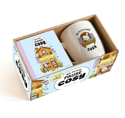 Emprunter Ma petite pause Cosy. Coffret avec 1 joli mug 1 livret de coloriage livre