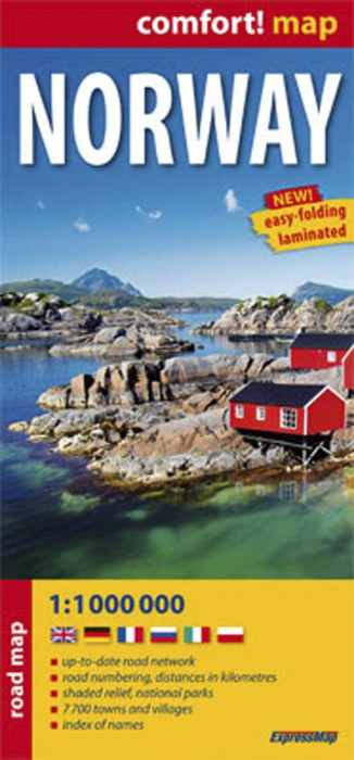 Emprunter NORWAY 1/1M (GB) (COMFORT !MAP) livre