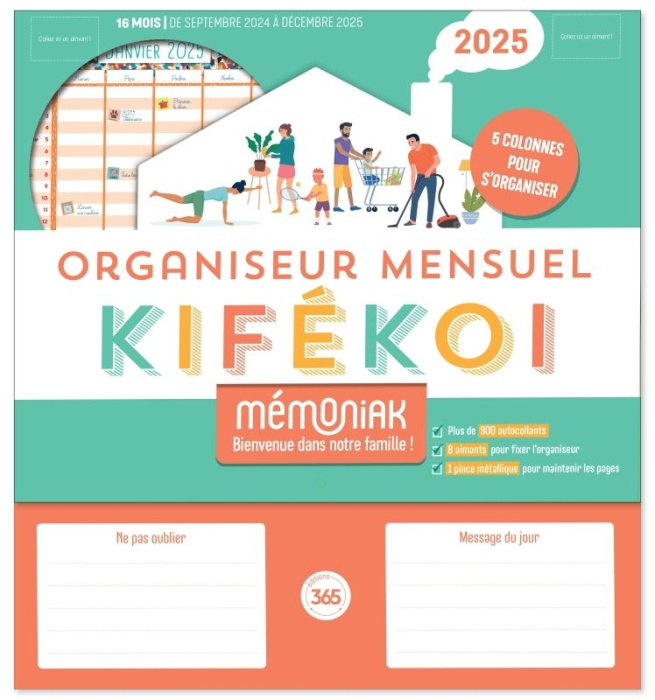 Emprunter Organiseur Kifékoi. Edition 2025 livre