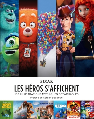 Emprunter Les héros s'affichent. 100 illustrations mythiques détachables livre