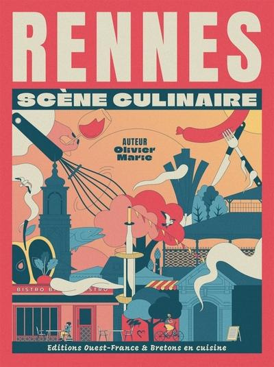 Emprunter Rennes, scène culinaire livre