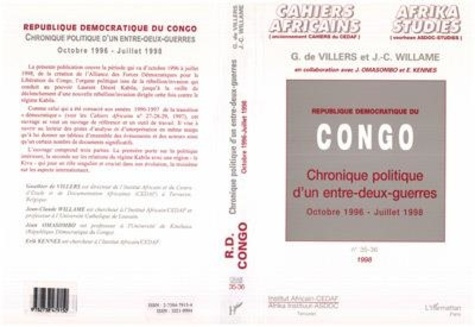 Emprunter République démocratique du Congo. Chronique politique d'un entre-deux-guerres, octobre 1996-juillet livre