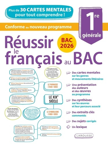 Emprunter Réussir le français au Bac 1ère générale. Edition 2026 livre