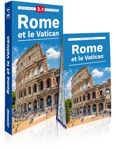 Emprunter Rome et le Vatican. Guide Atlas Carte livre