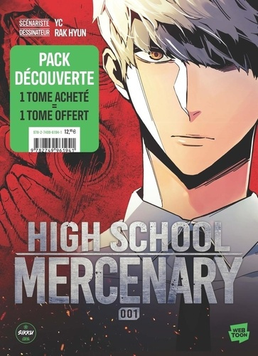 Emprunter High School Mercenary - Pack découverte 2 tomes pour le prix de 1 : Tomes 1 et 2 livre