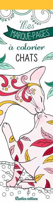 Emprunter Chats. Mes marque-pages à colorier livre