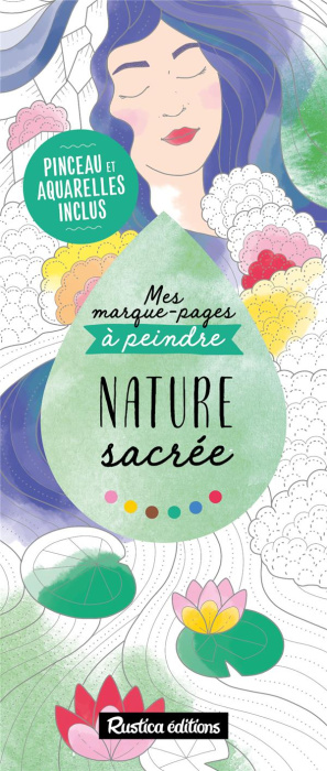Emprunter Nature sacrée. Avec pinceau et aquarelles inclus livre