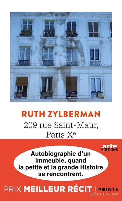 Emprunter 209 rue Saint-Maur, Paris Xe. Autobiographie d'un immeuble livre
