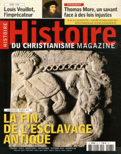 Emprunter Histoire du christianisme N° 68, Septembre-octobre 2013 : La fin de l?esclavage antique livre