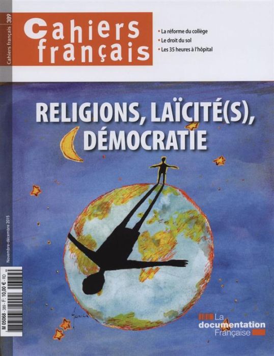 Emprunter Cahiers français N° 389 : Religions, laïcité(s), démocratie livre