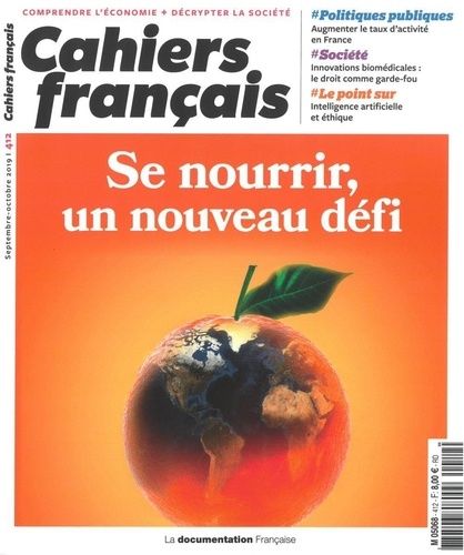 Emprunter Cahiers français N° 412, septembre-octobre 2019 : Se nourrir, un nouveau défi livre