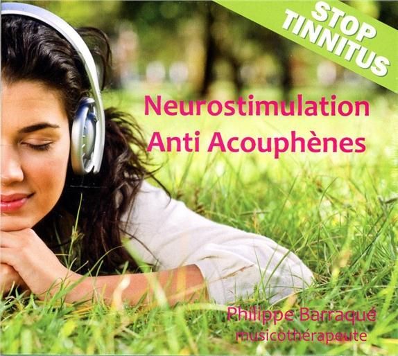 Emprunter neurostimulation anti acouphenes - stop tinnitus - cd - audio livre