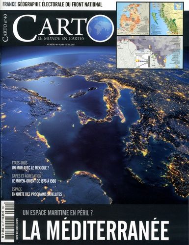 Emprunter Carto N° 40, mars-avril 2017 : Méditerranée : un espace maritime en péril ? livre