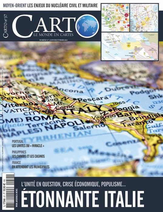Emprunter Carto N° 57, janvier-février 2020 : Etonnante Italie livre