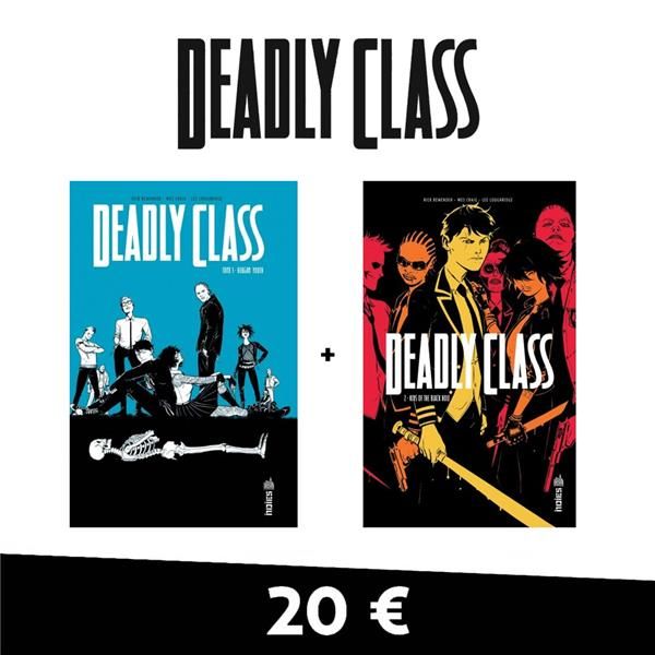Emprunter Deadly Class : Pack en 2 volumes : Tome 1, Reagan Youth %3B Tome 2, Kids of the Black Hole livre
