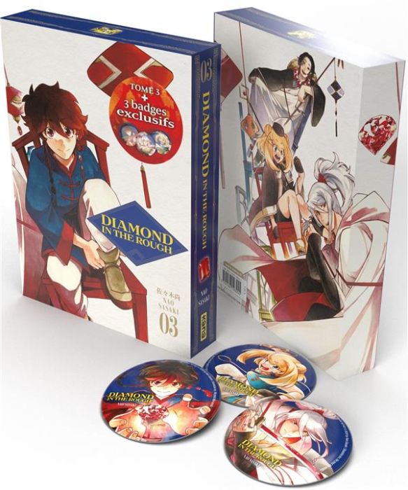 Emprunter Diamond in the rough Tome 3 : Coffret avec 3 badges exclusifs. Edition collector livre