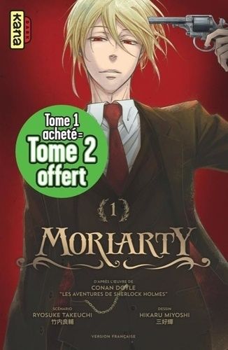 Emprunter Moriarty : Pack en 2 volumes : Tome 1 et 2. Dont Tome 2 offert livre