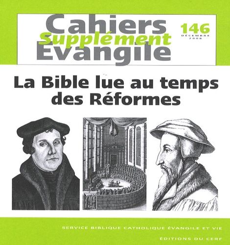 Emprunter Supplément aux Cahiers Evangile N° 146, Décembre 2008 : La Bible lue au temps des Réformes livre