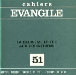 Emprunter Cahiers Evangile N° 51 : La deuxième Epître aux Corinthiens livre