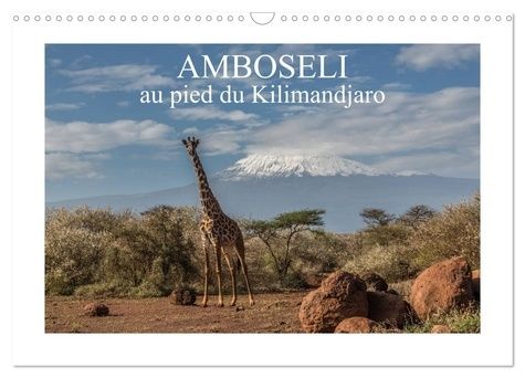 Emprunter Amboseli (Calendrier mural 2024 DIN A3 vertical), CALVENDO calendrier mensuel. Superbe parc au pied livre