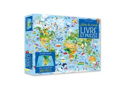 Emprunter Atlas du monde. Coffret livre et puzzle livre