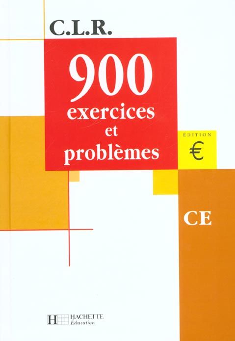 Emprunter 900 exercices et problèmes CE livre