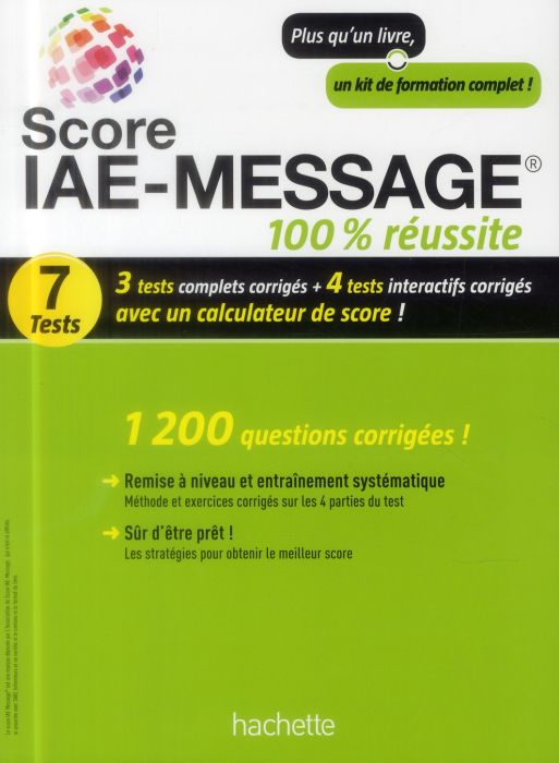 Emprunter Score IAE-Message livre