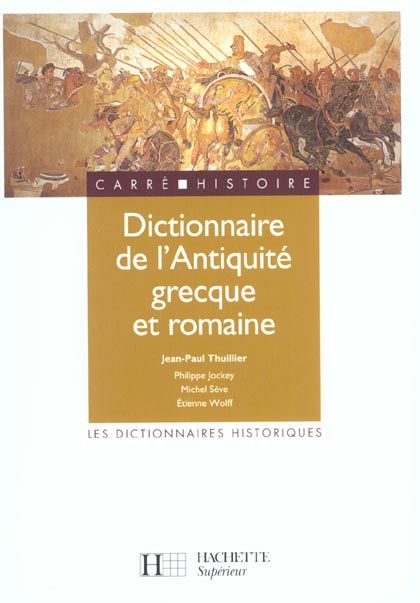 Emprunter Dictionnaire de l'Antiquité grecque et romaine livre