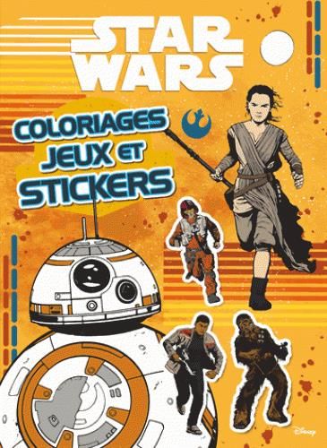 Emprunter Star Wars Coloriages jeux et stickers livre