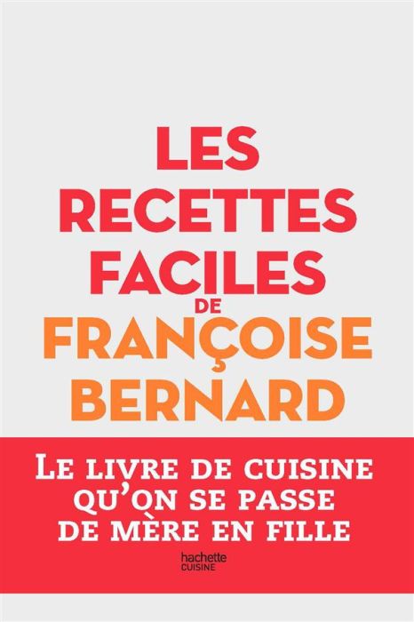 Emprunter Les recettes faciles de Françoise Bernard livre