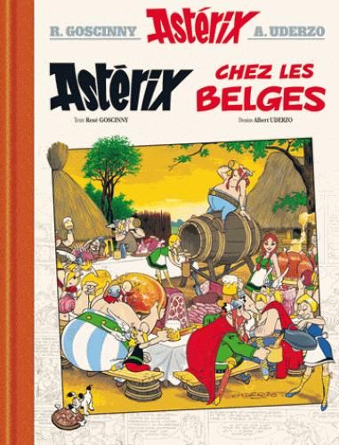Emprunter Astérix chez les belges - Version luxe livre