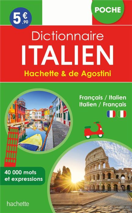 Emprunter Dictionnaire de poche Hachette & de Agostini. Français-italien, italien-français livre