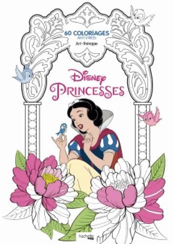 Emprunter Disney Princesses. 60 coloriages anti-stress livre