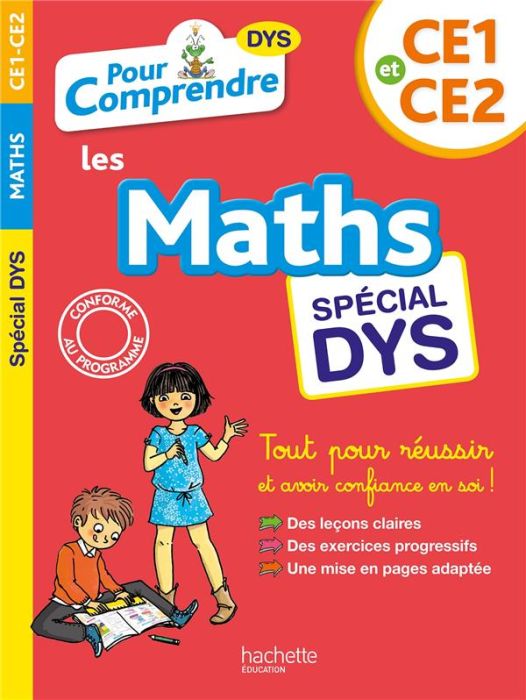 Emprunter Maths CE1 et CE2. Edition 2018 [ADAPTE AUX DYS livre