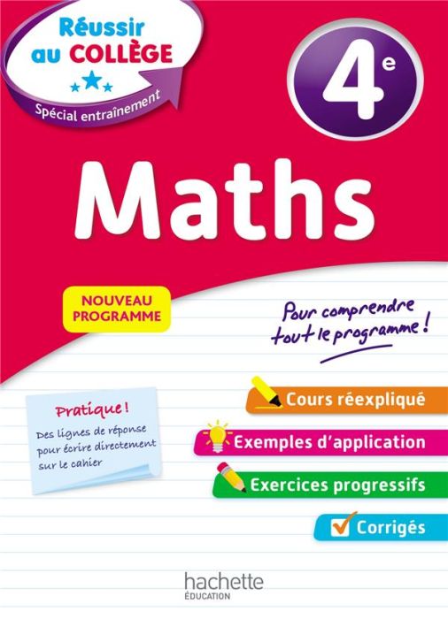 Emprunter Maths 4e. Edition 2019 livre