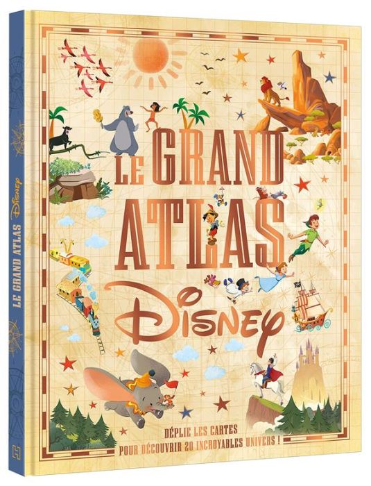 Emprunter Le grand atlas Disney livre