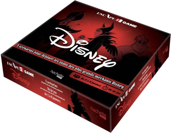 Emprunter Escape Game Disney. 5 scénarios pour déjouer les plans des plus grands méchants Disney livre