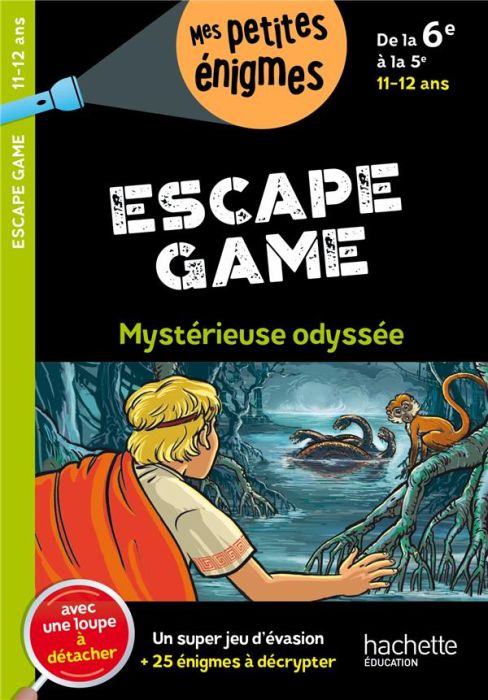 Emprunter Escape Game de la 6e à la 5e. Cahier de vacances, avec une loupe à détacher, Edition 2022 livre