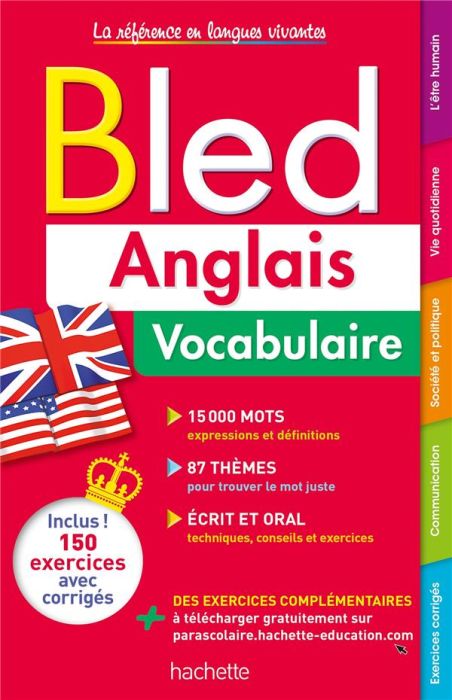 Emprunter Bled Anglais Vocabulaire livre