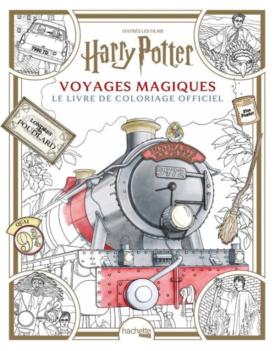 Emprunter Harry Potter Voyages magiques. Le livre de coloriage officiel livre