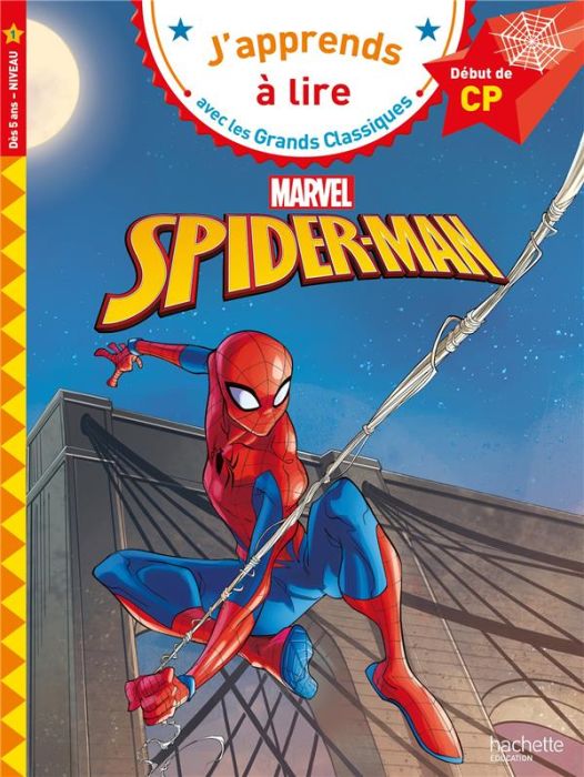 Emprunter Spider-Man. Début de CP, Niveau 1 livre