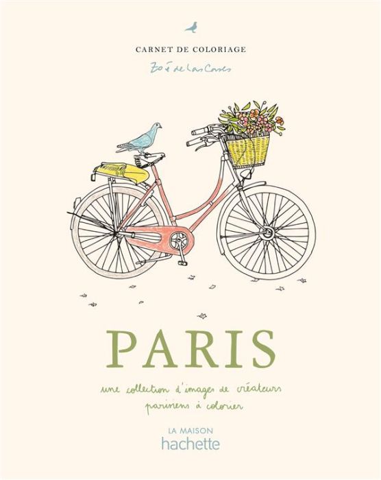Emprunter Paris. Une collection d'images de créateurs parisiens à colorier livre