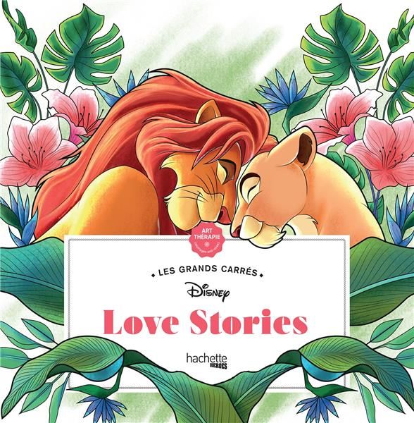 Emprunter Les grand carrés Love stories. 45 coloriages anti-stress livre