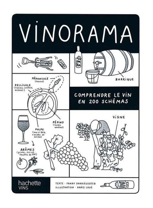Emprunter Vinorama. Comprendre le vin en 200 schémas livre