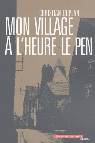 Emprunter Mon village à l'heure Le Pen livre