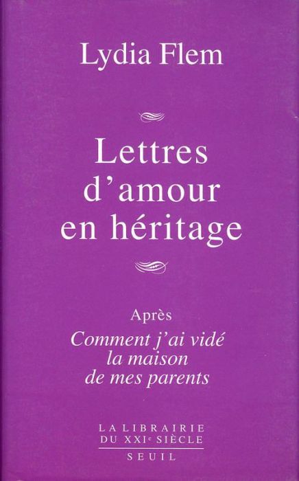Emprunter Lettres d'amour en héritage livre