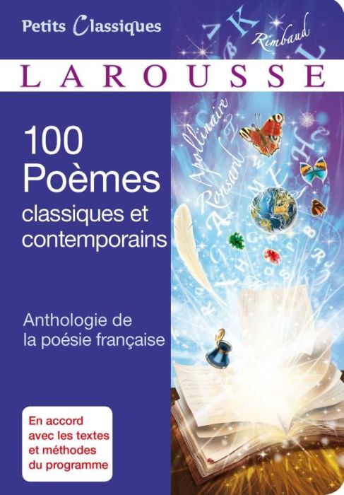 Emprunter 100 poêmes classiques et contemporains. Anthologie de la poésie française livre