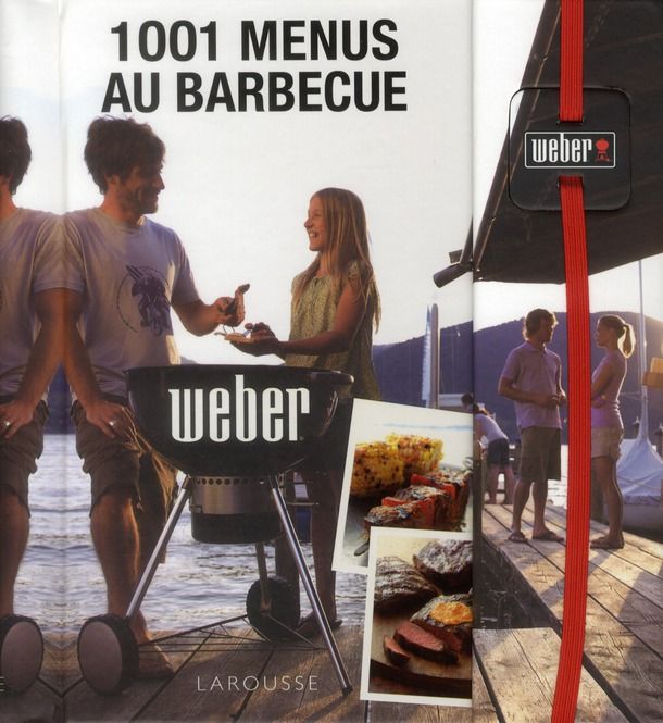 Emprunter 1001 menus au barbecue Weber livre