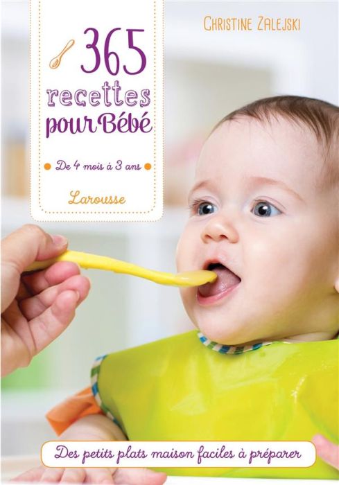 Emprunter 365 recettes pour bébé livre