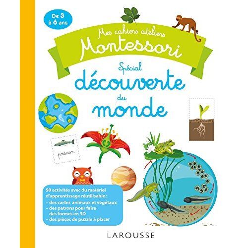 Emprunter Mes cahiers ateliers Montessori spécial découverte du monde livre